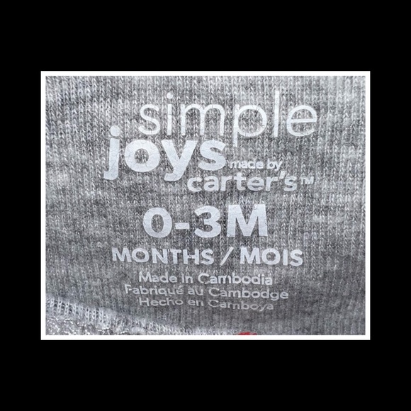 4/$10 •Carters 0-3m firetruck onesie🚒NWOT🚒 - Picture 3 of 3